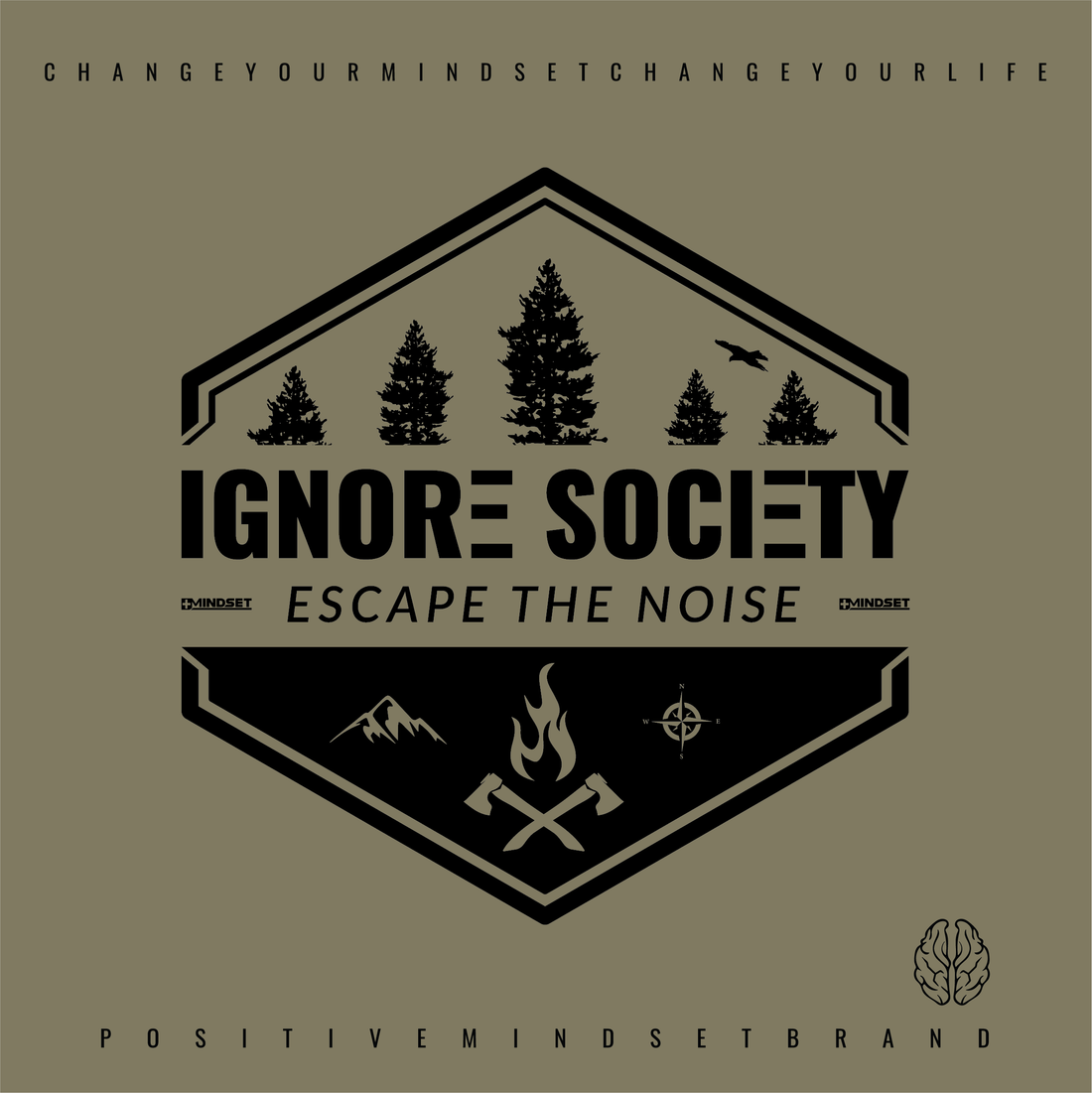 5 transformative benefits of being in nature:The inspiration behind our Ignore Society shirt