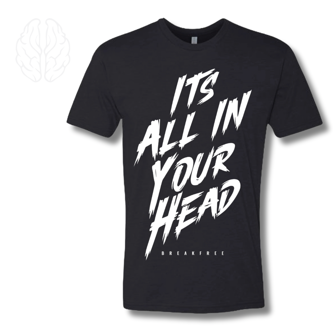 Its All In Your Head front logo/black